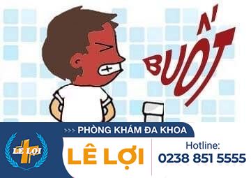 Hiện tượng tiểu buốt.