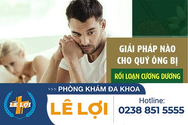 Rối loạn cương dương nguyên nhân dấu hiệu và cách điều trị