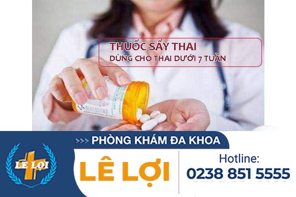 Thuốc sẩy thai dùng cho tuổi thai nào?