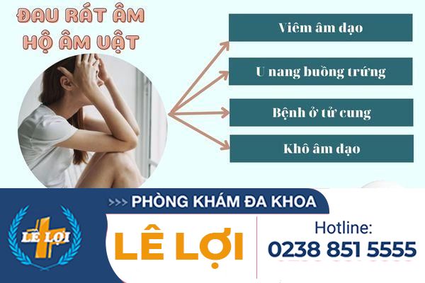 Đau rát âm hộ, âm vật do đâu?